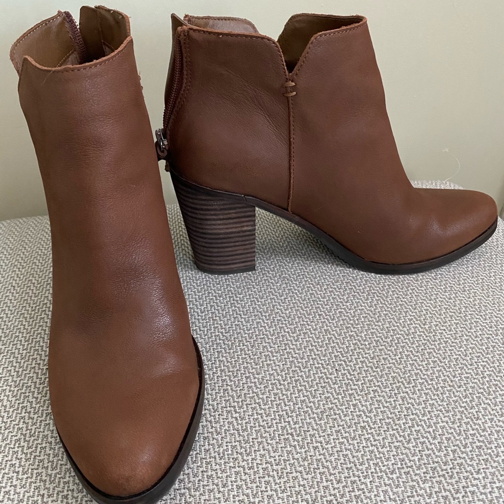 BP. Brown ankle bootie, size 9